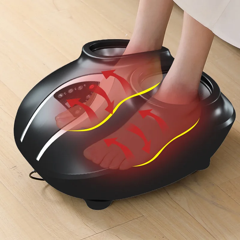 2024 New Products Custom Label Home Use Shiatsu Foot SPA Massager Kneading Heating Electric Infrared Foot Massage Machine