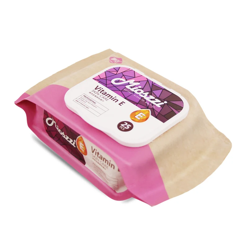 Пользовательские салфетки для снятия макияжа 25 шт.