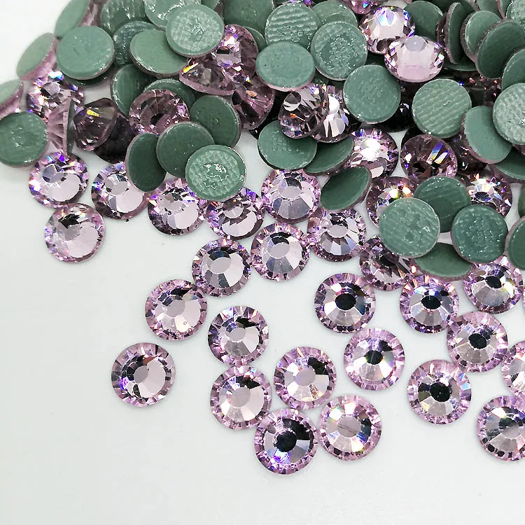 
High End Quality Flat Back Austrian Hotfix Rhinestone with Intensive Glue Glass Rhinestone bead SS4 to SS34 