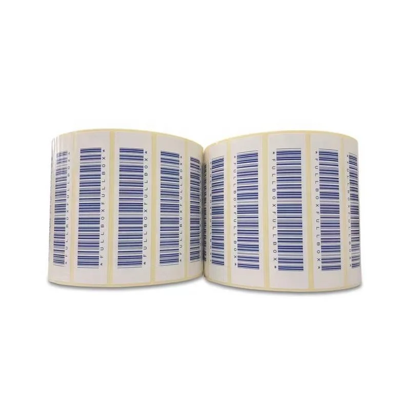 Wholesale  Custom Logo Printing Barcode Label Self Adhesive Paper Label Sticker