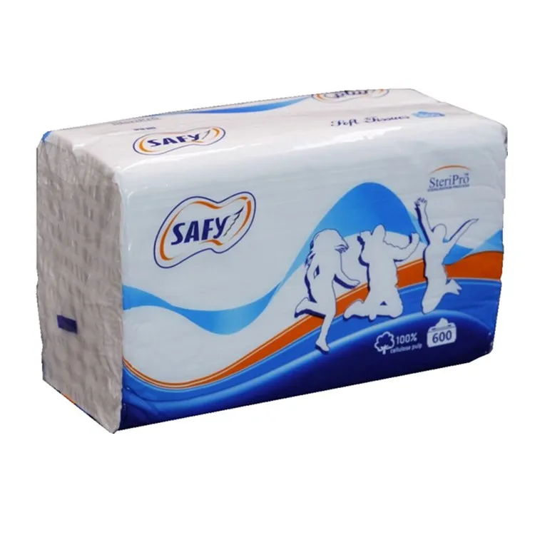 Фирменная индивидуальная печатная упаковка салфеток для лица