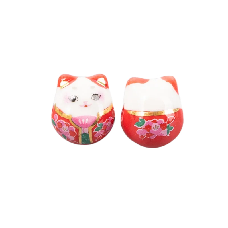 wholesale ceramic Cat  ceramic beads Factory high quality jewelry beads wholesale ceramic porcelain beads