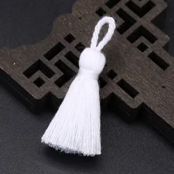 4CM Cotton Tassel Hanging Rope Fringe Tassel for Sewing Curtains Garment Home Decoration Jewelry Craft Accessories