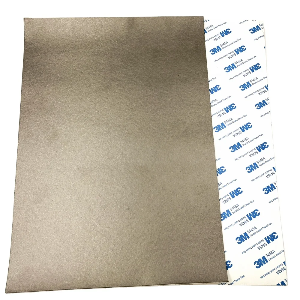 Die-cutting electromagnetic wave absorbing material