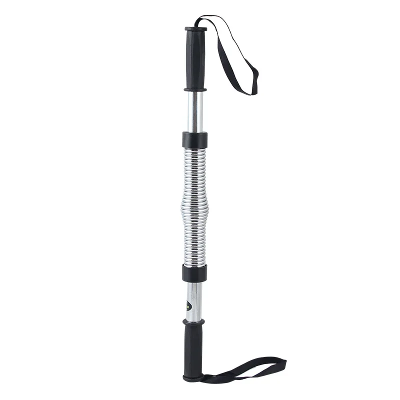 Power Twister, Flexible arm Strength Rod Chest Shoulder Spring Training Wrist Handle, Curl Spring Rod