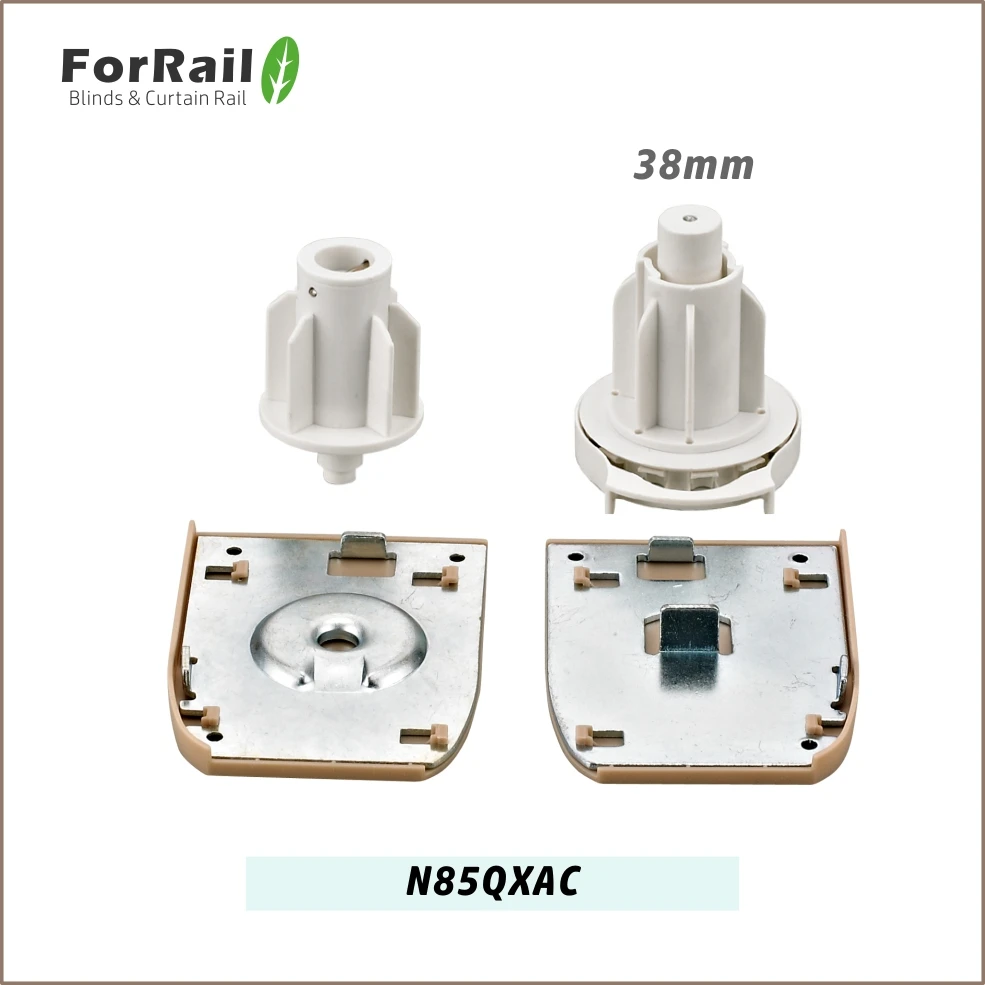 ForRail - Roller Zebra one piece Cassette blinds components manufacture  - Bracket set - N85
