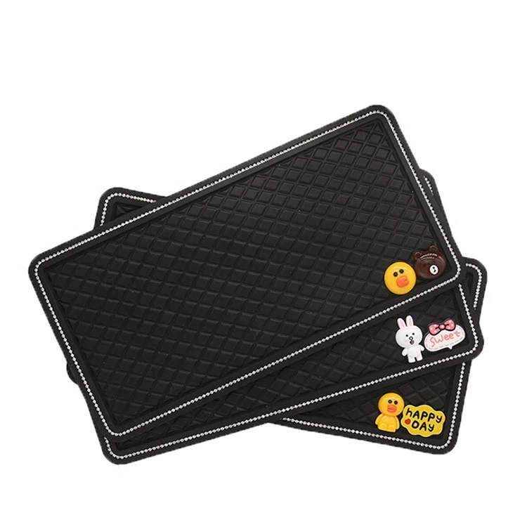 OEM&ODM Car Dashboard mat 11.5 &8.5& 7 inches  Cell Phone, Sunglass,Coin Sticky Non-Slip Dashboard Gel Latex Pad
