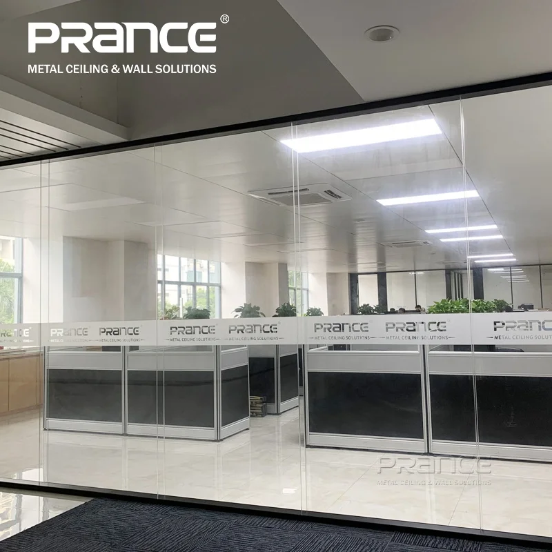 High quality popular office glass wall partition