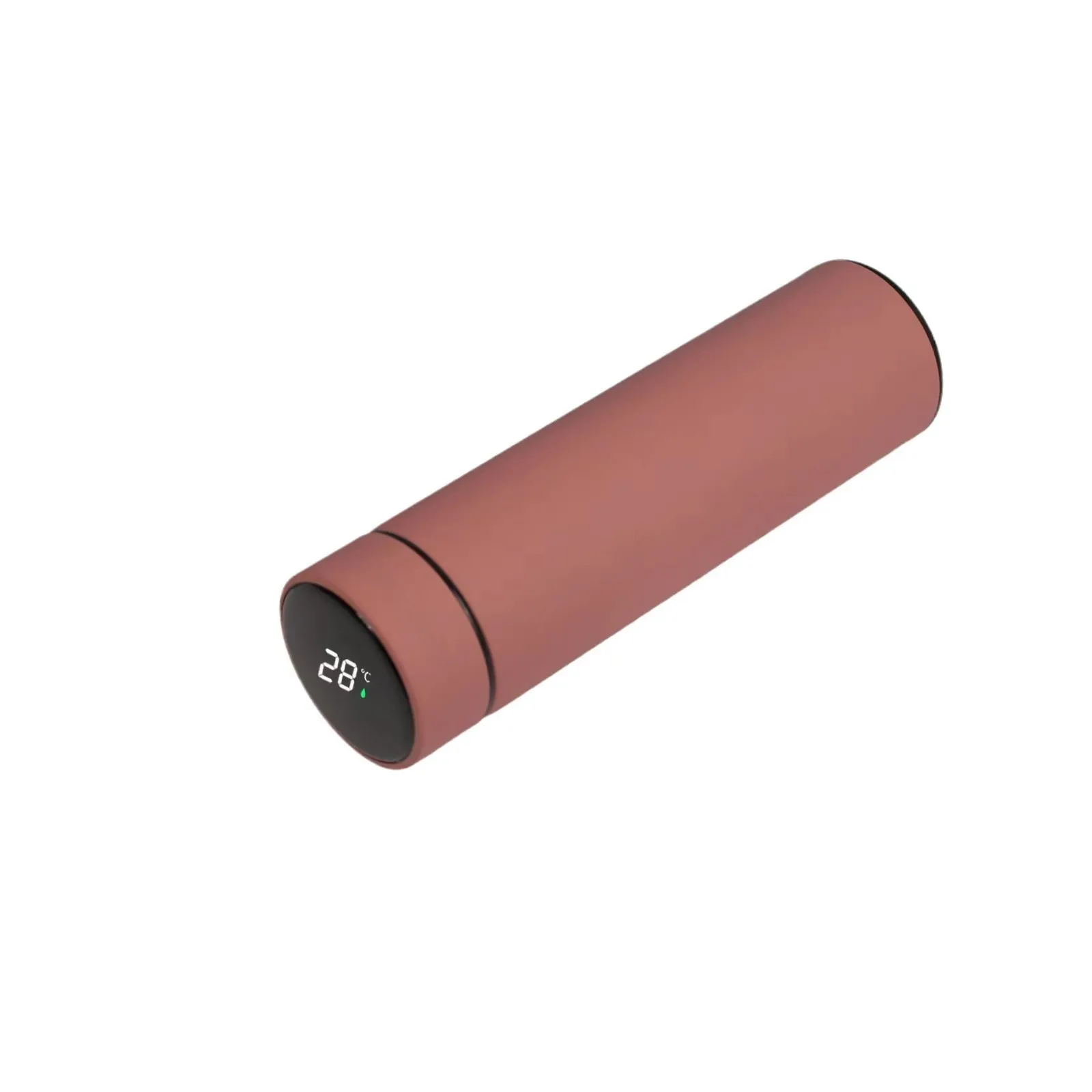 Rubber paint insulation cup intelligent temperature display Macaron vacuum flask stainless steel gift cup customized logo