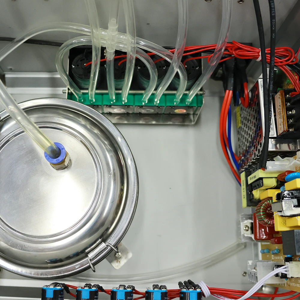 Ultrasonic print head cleaning machine for dx4 dx5 dx6 dx7 spt  polaris xaar heads