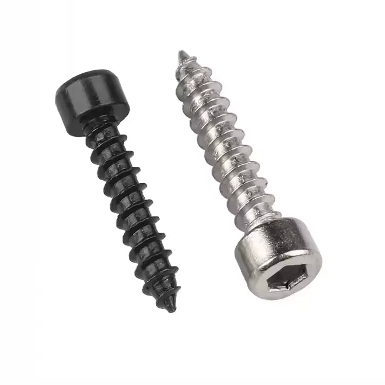304 stainless steel cylindrical head hexagonal self-tapping screws hexagonal screws M2M2.6M3M3.5M4M5