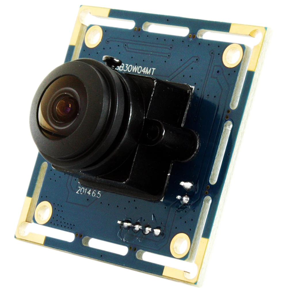 ELP VGA 640*480 OV7725 Wide Angle 170 Degree Fisheye USB Camera Module CMOS for Machinery Equipments