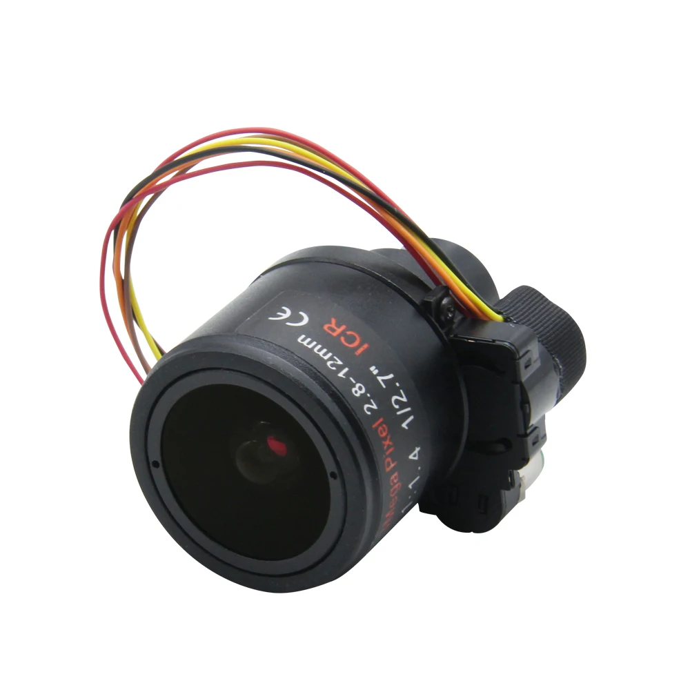 D14 Mount 3mp bullet ip Camera varifocal focus lens 2.8-12mm