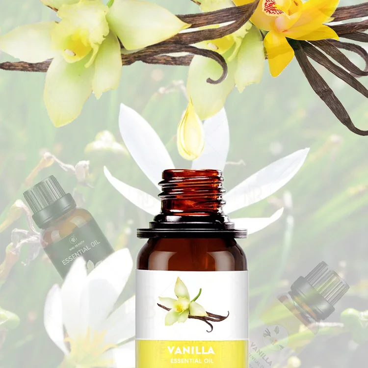 Wholesale Best Floral Organic Natural Aromatherapy Pure Vanilla Essential Oil