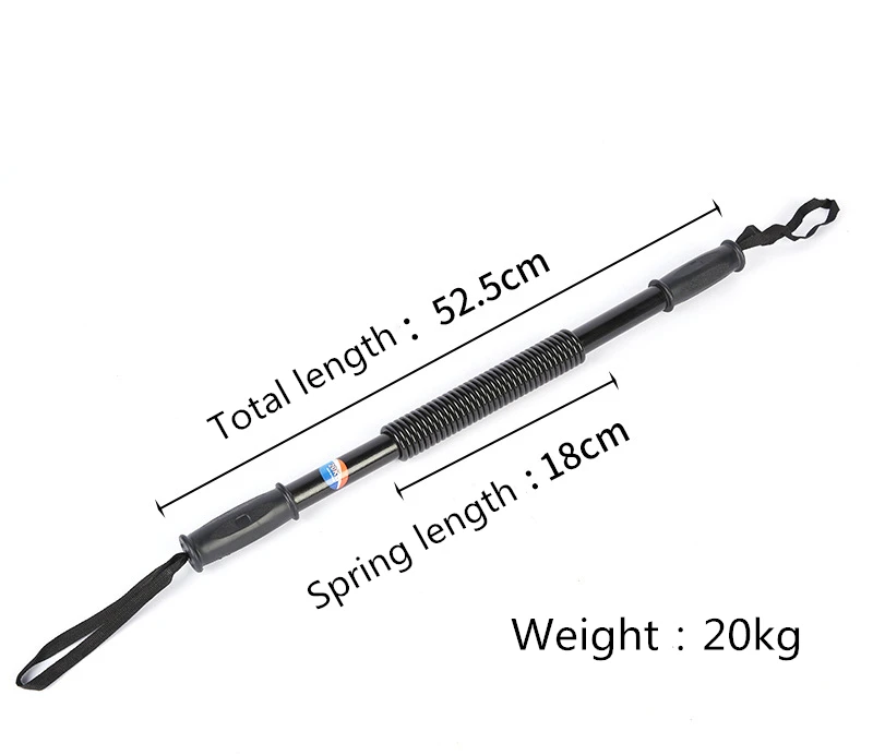 Power Twister Fitness Equipment Spring Arm Strength Bar to Enhance Muscle Power Stick Grip Hand Equipment