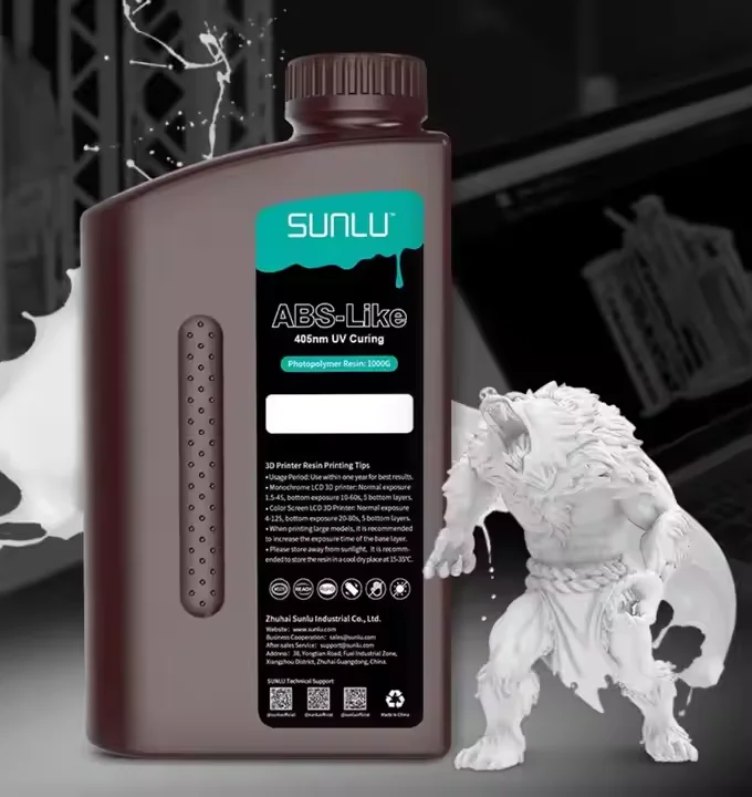 Castable Wax Resin like Sunlu Resin Colored 1KG Resin Material For 3D Printing