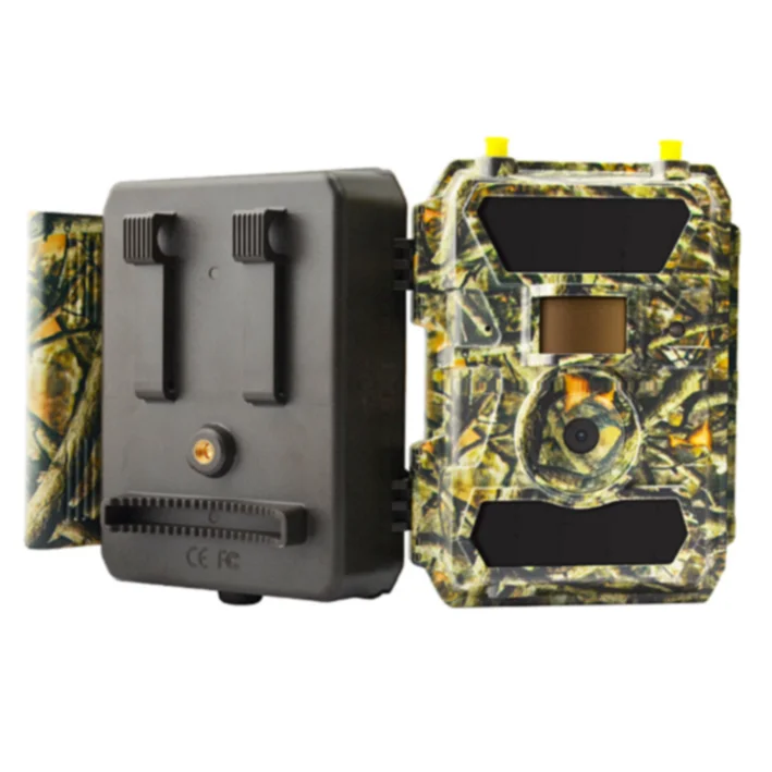 Новая 24MP FHD водонепроницаемая IP66 65ft камера ночного видения для охоты и скаутинга с солнечной батареей