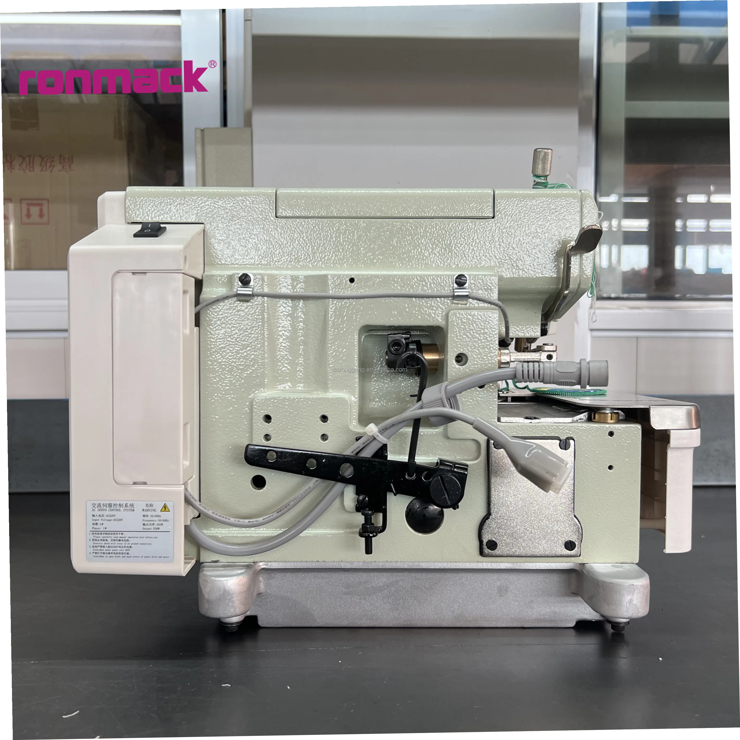 RONMACK RM-R8-3D-SB 3 Thread Mouse Pad Overlock Sewing Machine