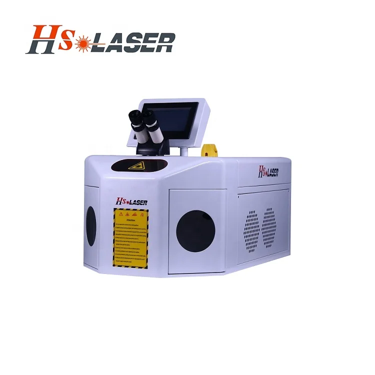 200w light weight  jewellery laser welding machine for silver gold jewelry ring chains repair for HS