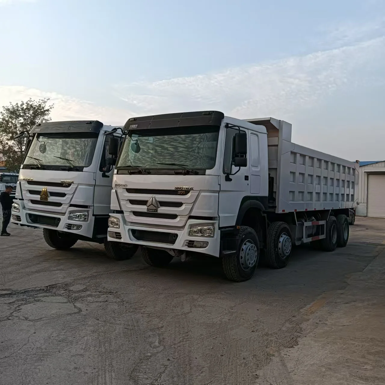 Самосвал Howo 8x4 371 лошадиных сил 2018-2020 евро III