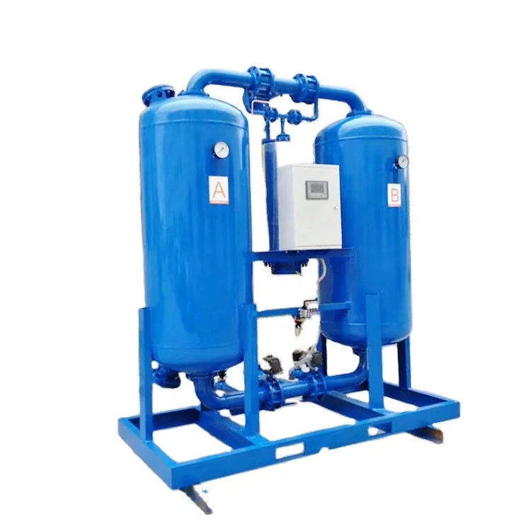 Heatless adsorption dryer50hp10Bar Long Life Time Industrial Heatless Regeneration Desiccant Dryer For Air Compressors