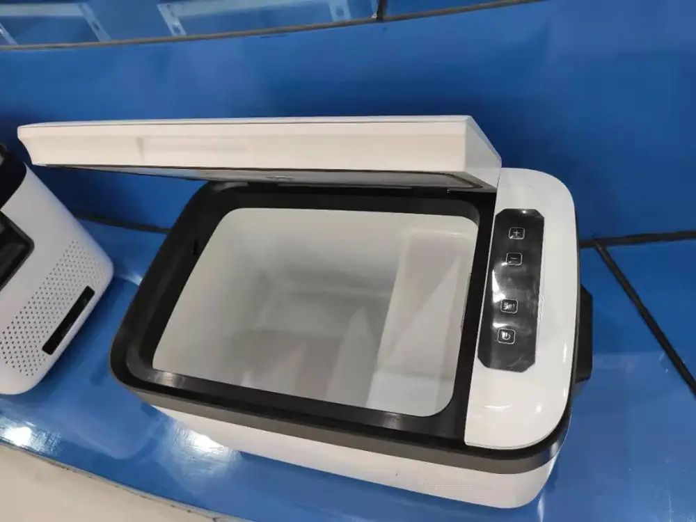 4L Mini Car Refrigerator With Compressor 12 / 24V Portable Box Refrigerator For Car