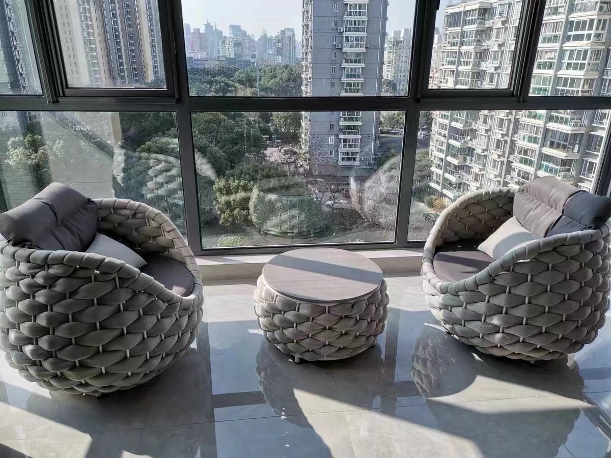 muebles de exterior para jardin Hot Sale Outdoor Garden Sofa Furniture Poland