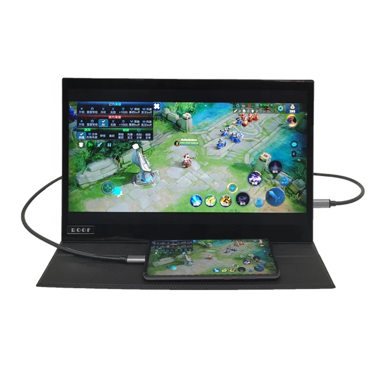 Ultra thin 13.3 inch IPS FHD LCD HDR USB C Portable Touch Screen Monitor For HUAWEI DEX