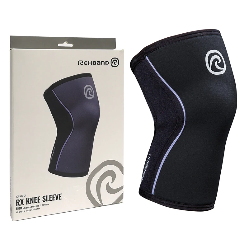 Двусторонняя Неопреновая поддержка колена 7 мм, компрессионный наколенник 7 мм для тяжелой атлетики, Powerlifting