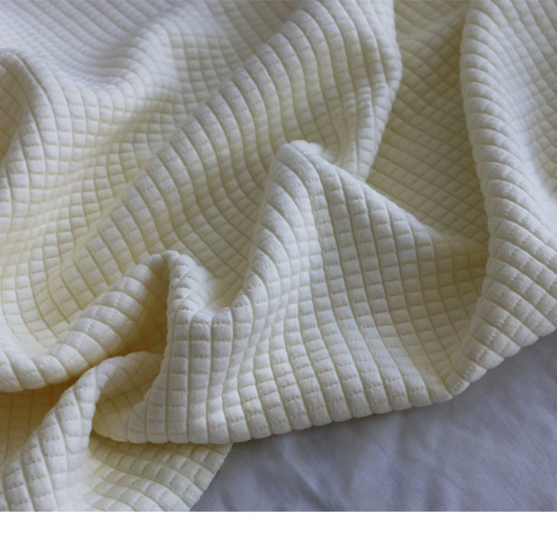 2022 High Quality Wholesale Custom Cotton Knitting Waffle Fabric For Baby Clothing