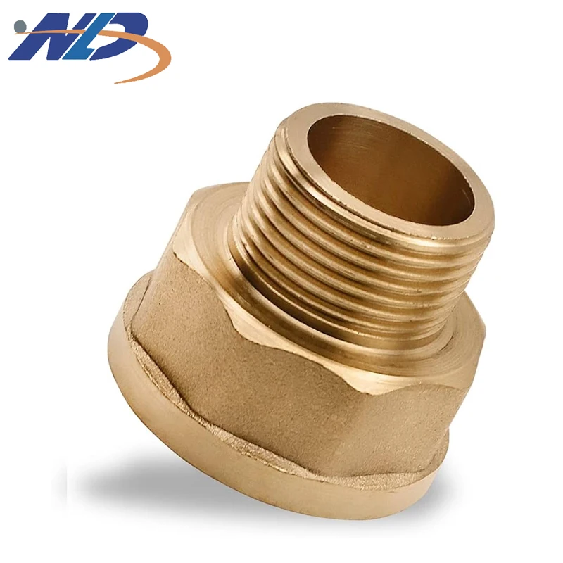 NLD 1/2 3/4'-1 3/8' Male to Female Threaded BSP BTP NPT Connectors Hose Brass Adapter