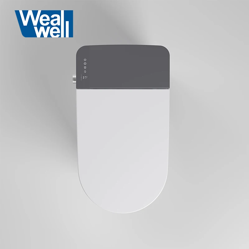 Bathroom Dual User Defined Luxury Intelligent Bidet With Display Screen Enema Cleanse Smart Toilet