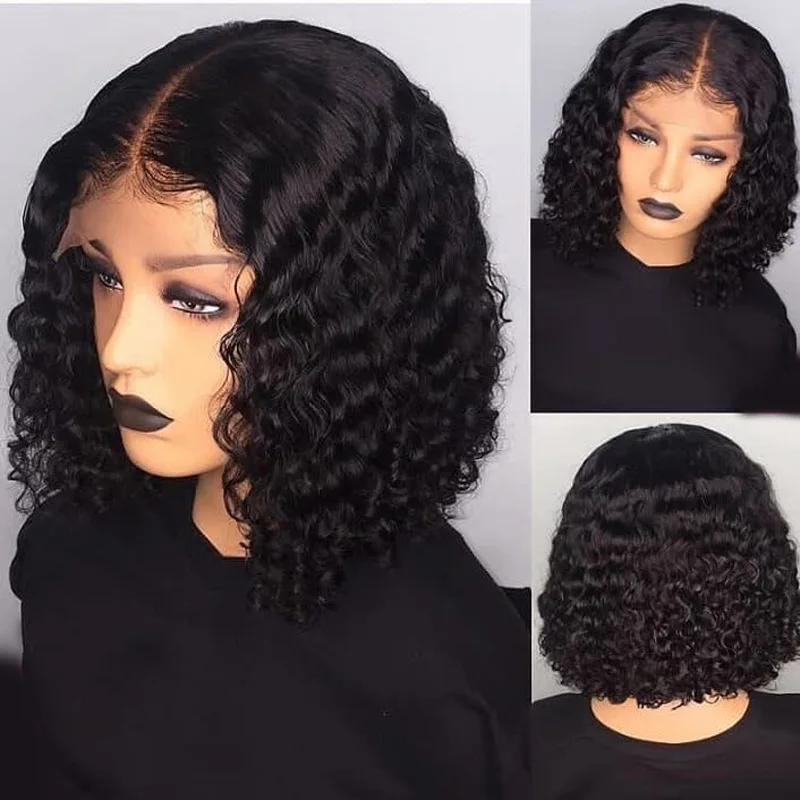 Brazilian Hd Density Water Wave 100% Virgin T Lace Full Front Human Hair