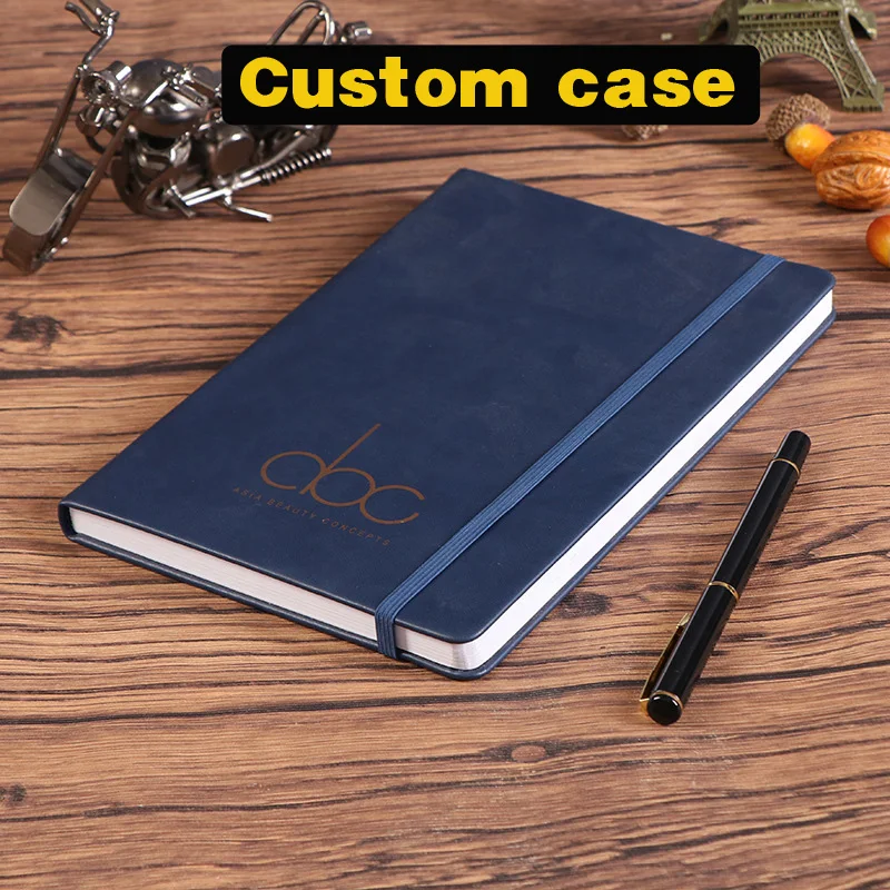 Notebooks customizable Journal planner printing personal A5 Hardcover Leather Recycled Paper Notebook Office stationery