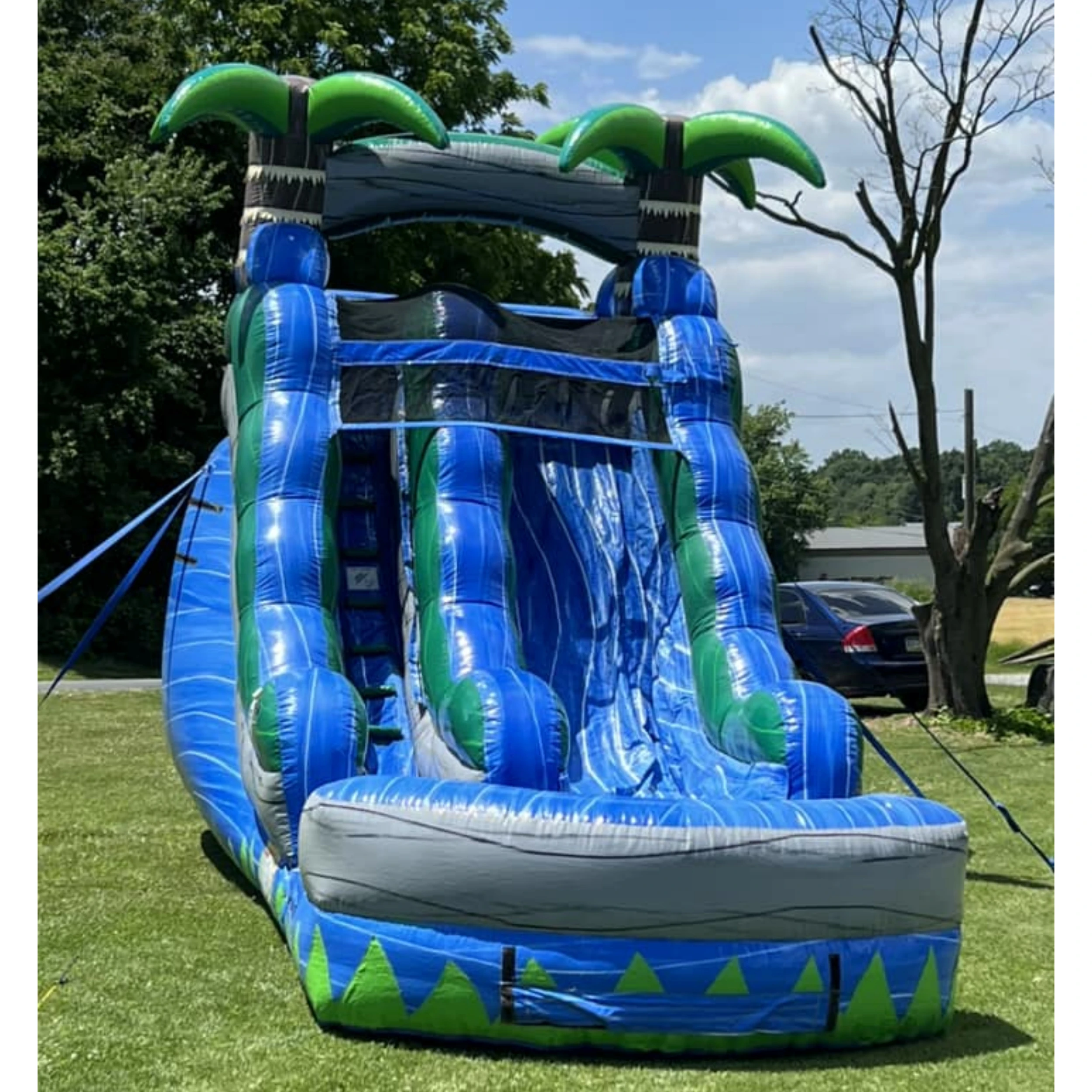Popular Design Commercial Inflatable Water Slide Inflatable Pool Slide Giant Inflatable Water Slide For Adult