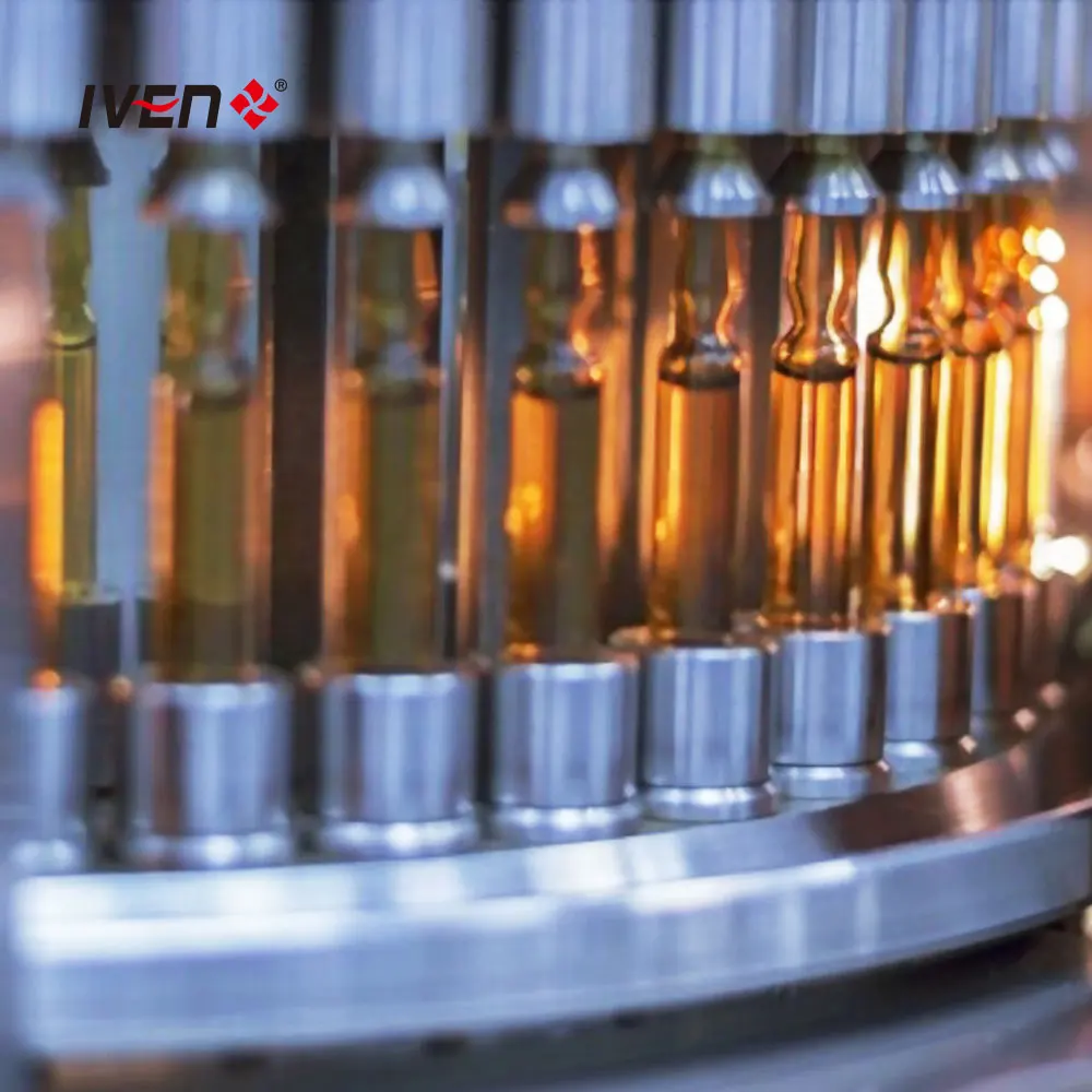 Sterile Injectable Whole Production Line Equipment System Plastic Glass Ampoule Washing Drying Filling and Sealing Machine