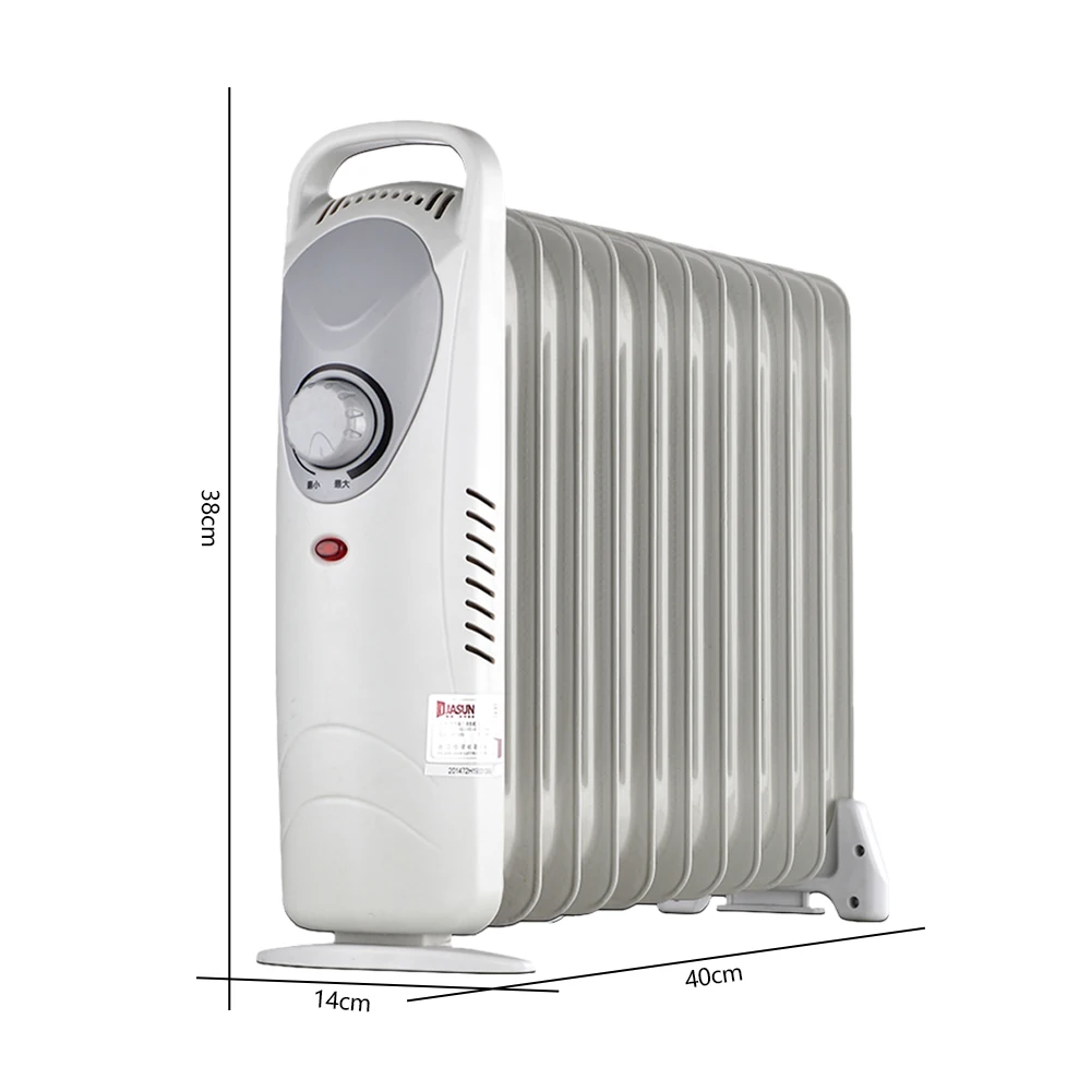 Свободно установить temprature супер маленький корпус 9 плавников Электрический масляный обогреватель