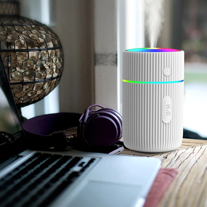 2022 Мини Портативный увлажнитель воздуха, цветной освежитель воздуха, аромадиффузор H2o 220 мл, Usb Ультразвуковой увлажнитель воздуха для автомобиля