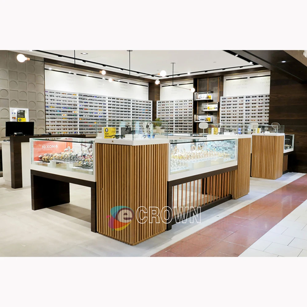 Factory Charming 3d Free store design Mall Uk & Australia mdf And eyewear shop design ODM