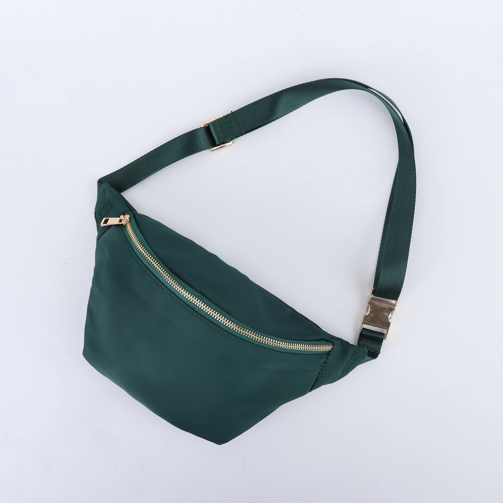 Women Men Solid Color Custom Pattern Printed Waterproof Nylon Everywhere Crossbody Waist Bag Boys Girls Theme Park Fanny Pack