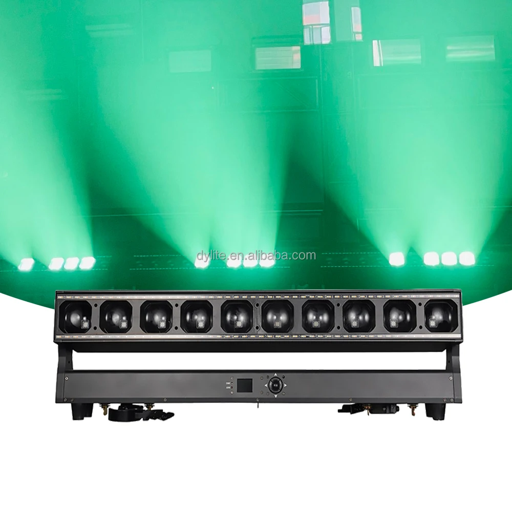 Led Bar Pixel Light RGB Stage Wash Zoom Light Bar 10x60w Zoom Wash with LED Strips Light For Performance Bar Night Club