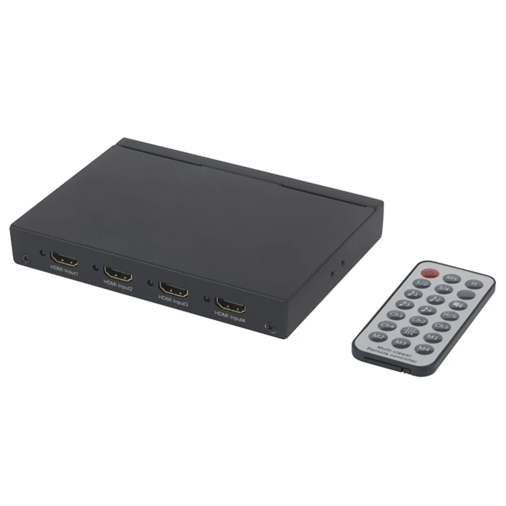 4X1 HDMI QUAD MULTI-VIEWER WITH SEAMLESS SWITCHER 1080P