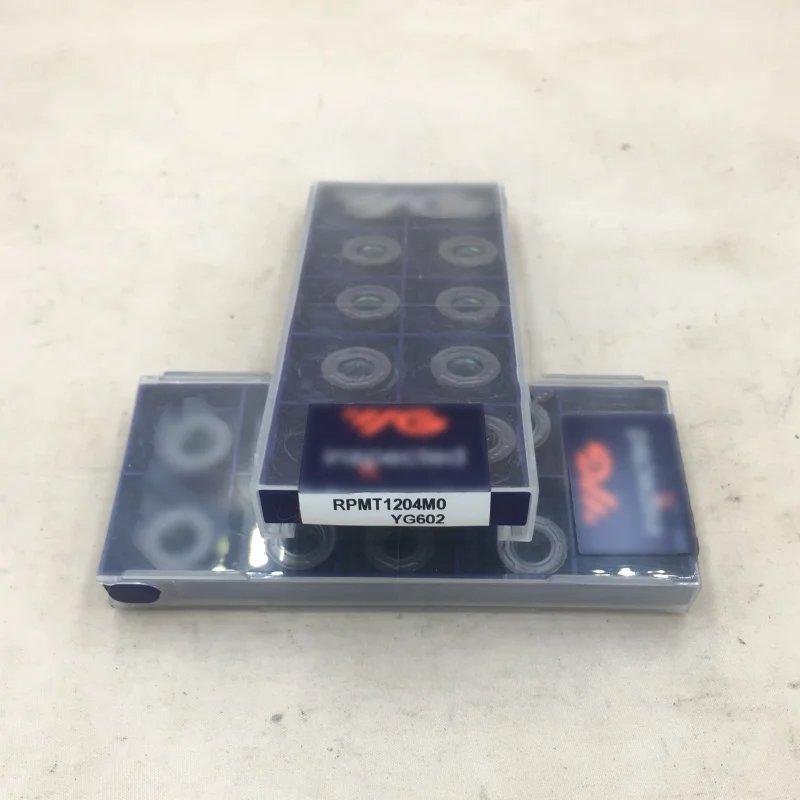 YG-1 RPMT10T3 round insert milling inserts RPMT10T3M0 YG602