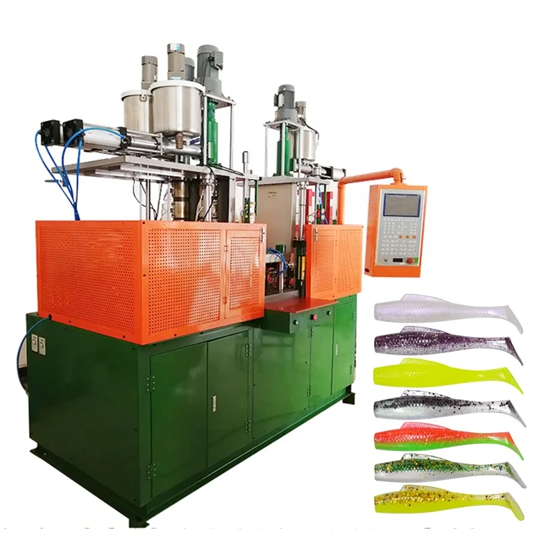 Multi-Function  PET Preform Injection Molding Machine Soft Plastic Fishing Lures Machine