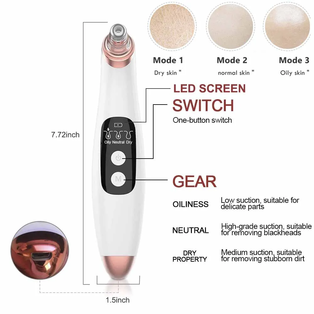 
Electric Deep Cleasing Nose Device For Removing Blackheads 