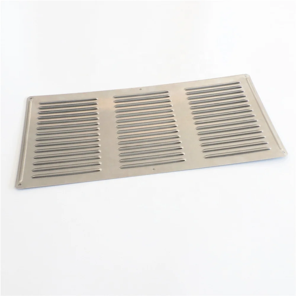 Easy installation Light weight 8*16inch Aluminum under eave soffit vent