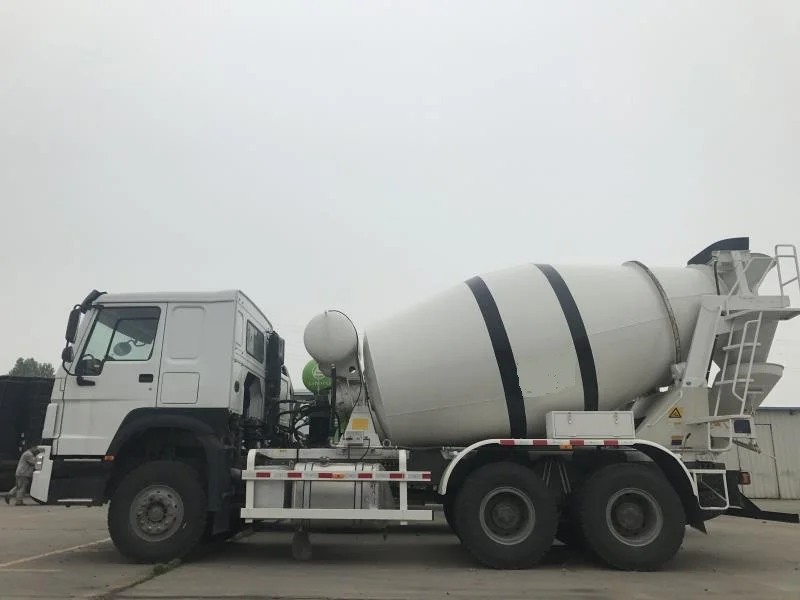 Sinotruk heavy duty truck high capacity used concrete mixer with