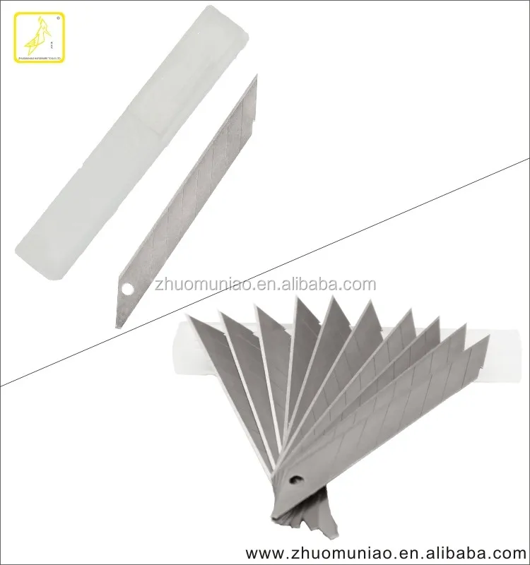 9mm Carbon Steel Snap Off Blades With 30 Degree