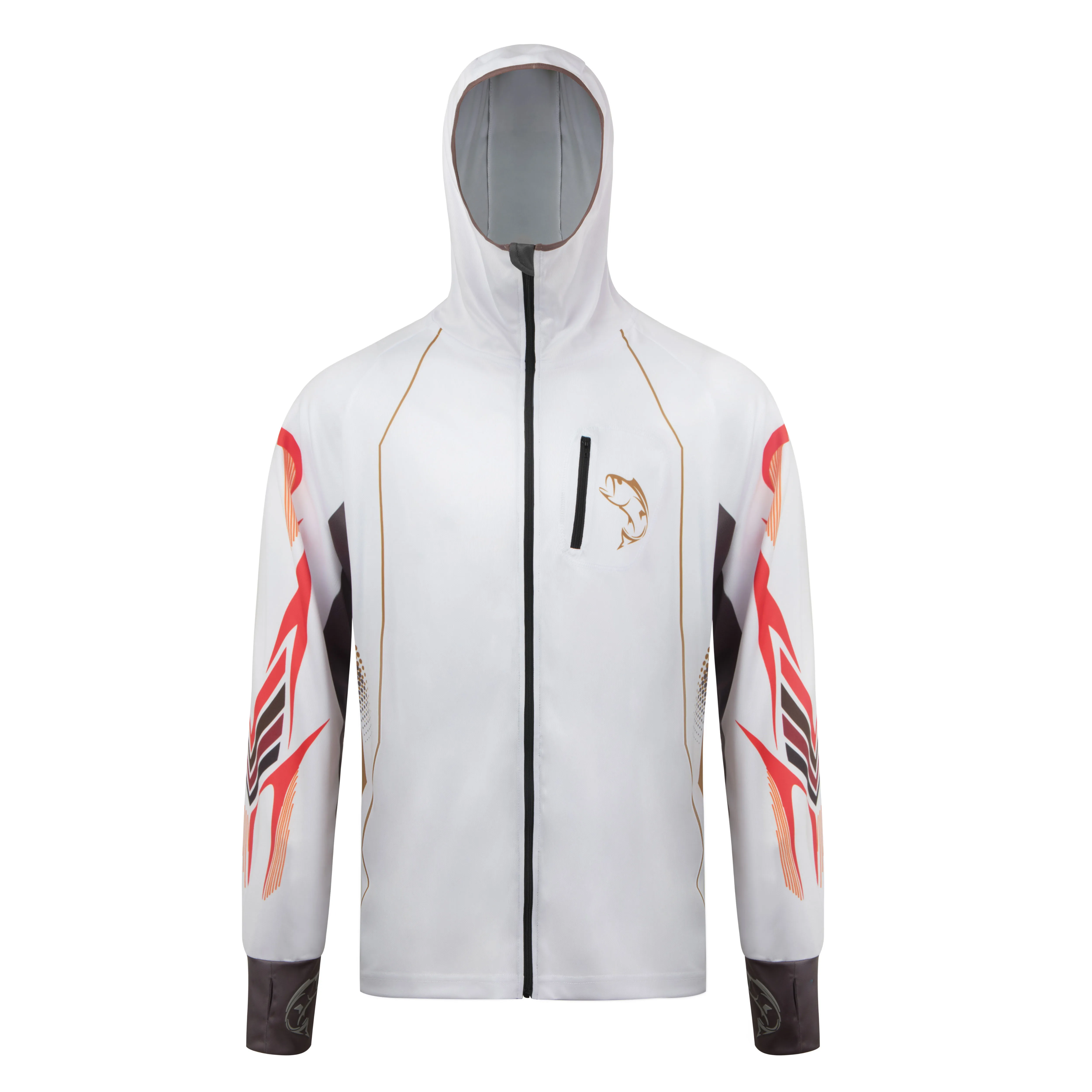 Custom logo pelagic fishing shirts hoodies uv protection quick dry fishing shirts jacket for men