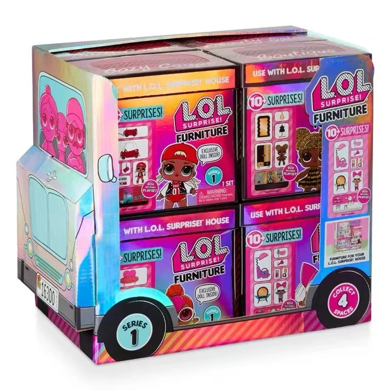 Foreign trade brand tail goods LOL Genuine surprise doll furniture scene suit surprise special offer wholesale